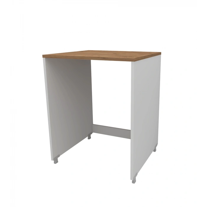 Ece Çamaşır Makinesi Dolabı Kurutma Makinesi Kapaksız Banyo Dolabı - Çam