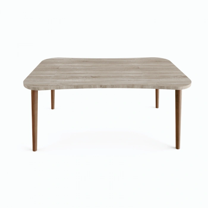 Esma Orta Sehpa Ahşap Ayaklı Sehpa - Sonomo