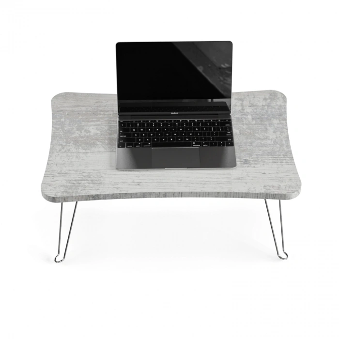 Taşınabilir Katlanır Yatak Koltuk Üstü Hasta Servis Laptop Bilgisayar Çalışma Sehpası - Kristal