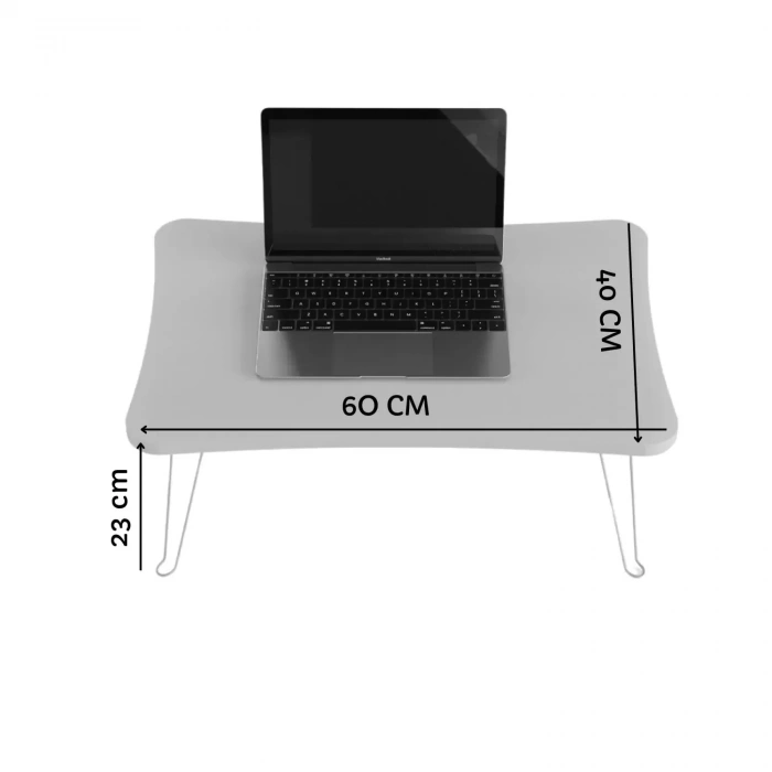 Taşınabilir Katlanır Yatak Koltuk Üstü Hasta Servis Laptop Bilgisayar Çalışma Sehpası - Sonomo