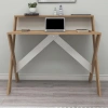 İQAS 50x90 Cm Çalışma Masası Laptop Bilgisayar Masası Ofis Ders Yemek Çocuk Masası Çam
