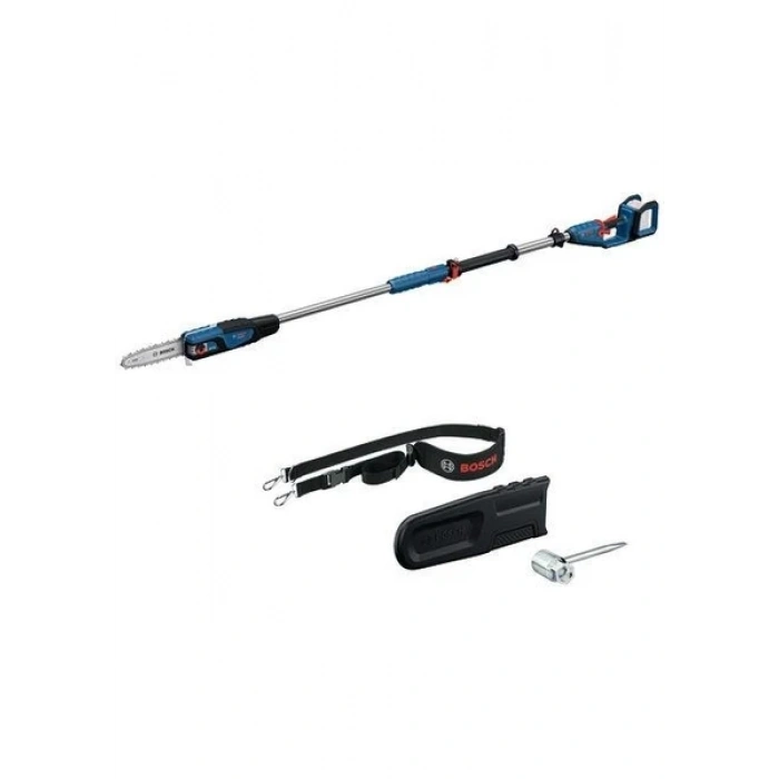 Bosch GKE 18V-25 TP Akülü Uzatma Çubuklu Ağaç Budama Makinesi SOLO (Akü ve Şarj Cihazı Dahil Değildir.))