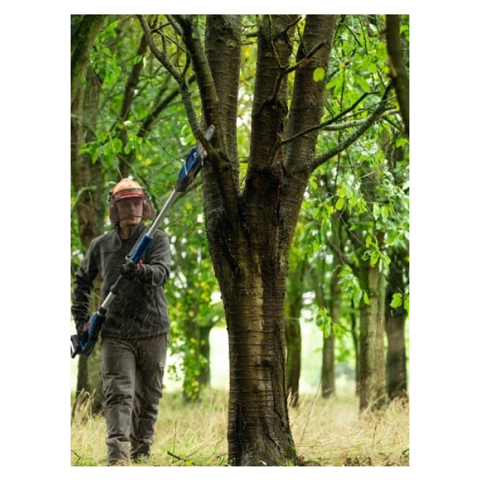 Bosch GKE 18V-25 TP Akülü Uzatma Çubuklu Ağaç Budama Makinesi SOLO (Akü ve Şarj Cihazı Dahil Değildir.))