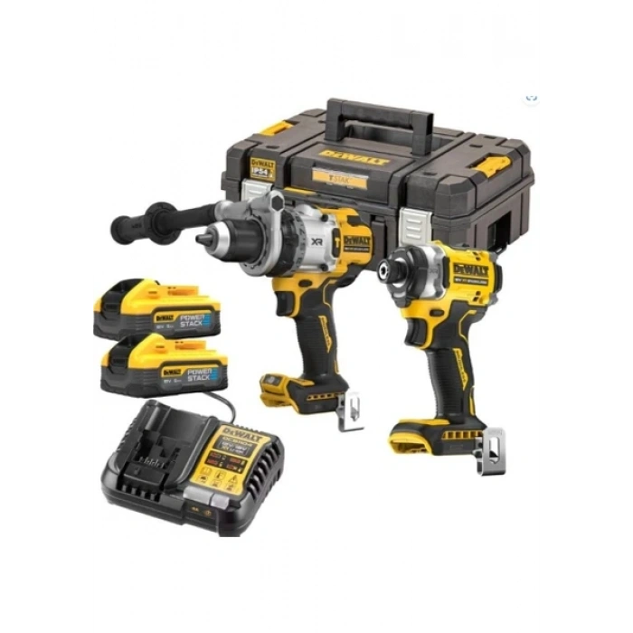 Dewalt DCK2200H2T 18V Xr Kömürsüz Akülü Ikili Set 2x 5.0AH Powerstack Akü