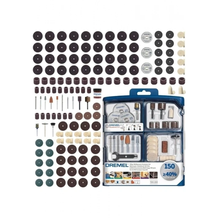 Dremel S724 Dremel Aksesuar Seti 150 Parça