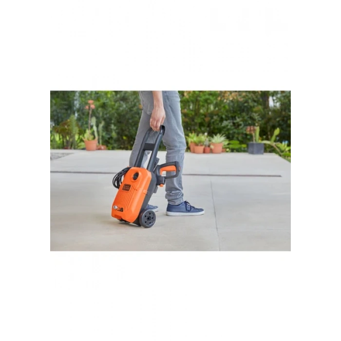 Black & Decker BEPW1300-QS1300 Watt 110 Bar Basınçlı Yıkama Makinesi Turuncu