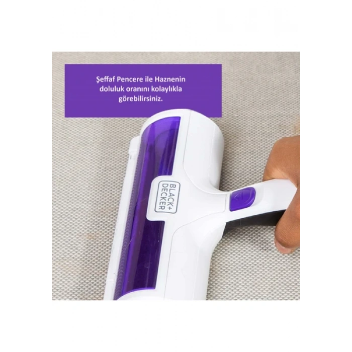 Black & Decker Evcil Hayvan Tüyü Çıkarıcı, Rulo (HMSCT0001)