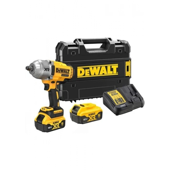 Dewalt DCF900P2T 18VOLT/5.0AH 1396NM Çift Akülü Profesyonel Somun Sıkma