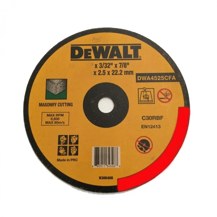 Dewalt Taş Kesme Diski 230x2,5 Mm - Dwa4525cfa