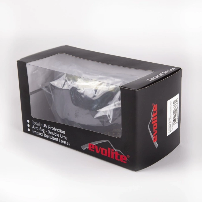 Evolite Balistik Protector Goggles - Haki MIL-PRF