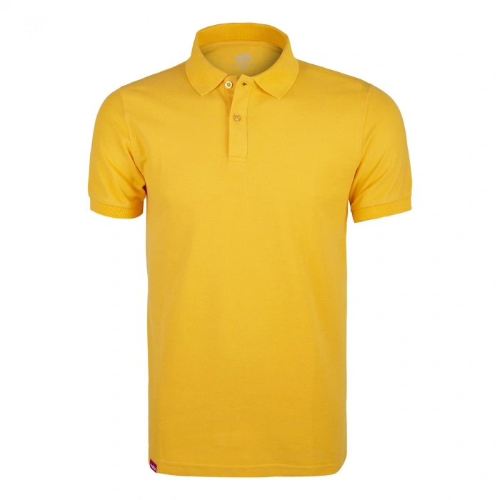 Evolite DeepRaw Erkek Polo T-Shirt- Sarı