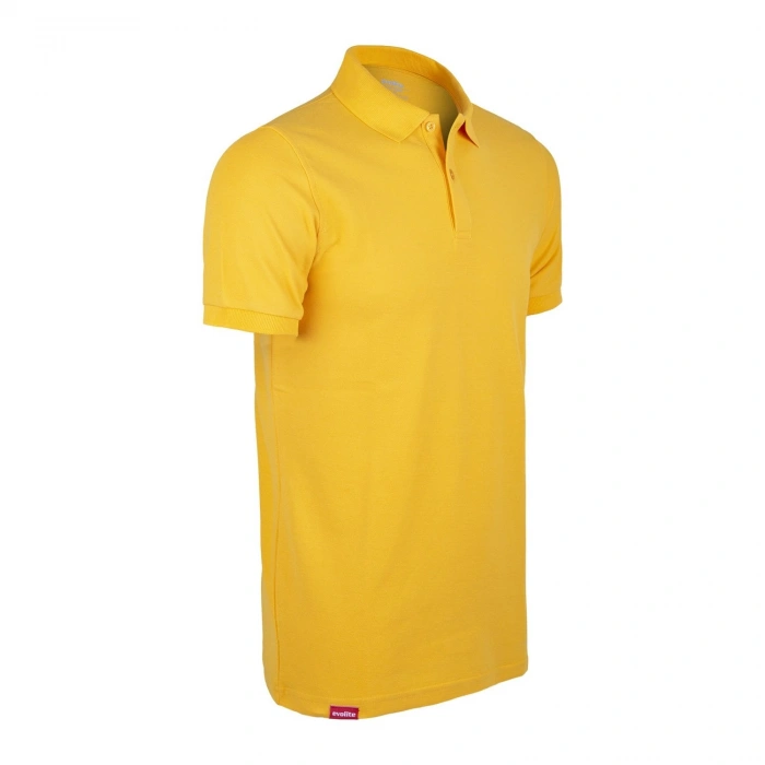 Evolite DeepRaw Erkek Polo T-Shirt- Sarı