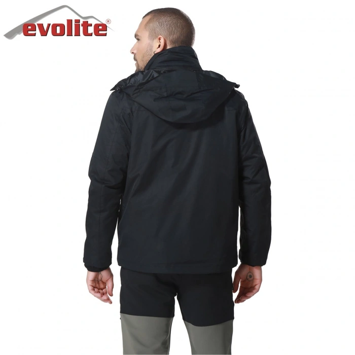Evolite Diva Erkek 3in1 Siyah Mont
