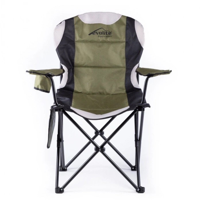 Evolite E-5054-H Nature Katlanabilir Kamp Sandalyesi (Haki)