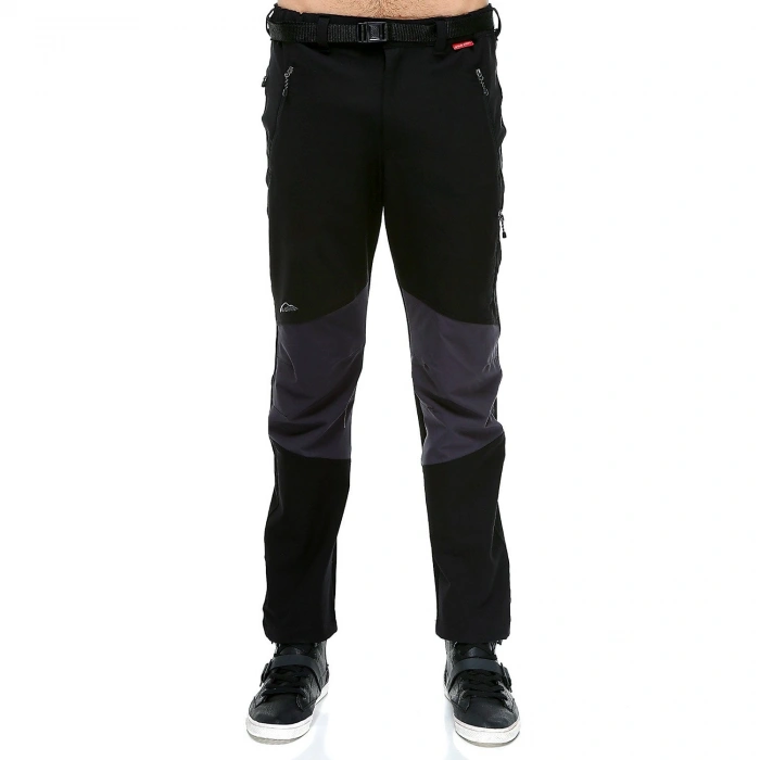 Evolite Point Softshell Erkek Pantolon - Siyah/Gri