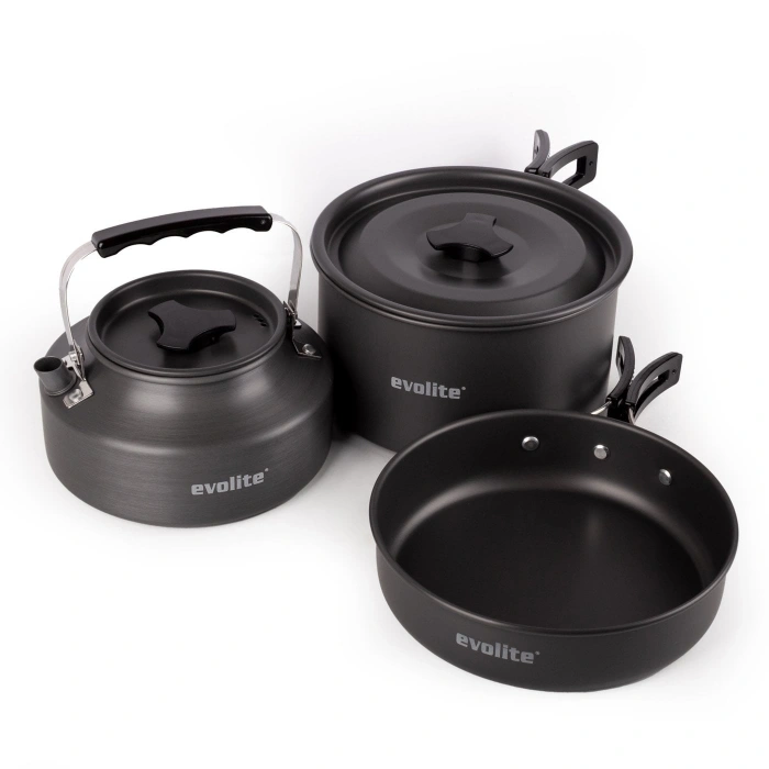 Evolite Tria Pot Çaydanlıklı Tencere Seti