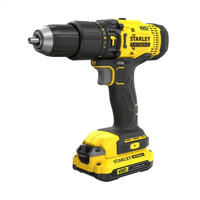 Stanley Fatmax SCD718D2KA 18V 2AH V20 Çift Akü Darbeli Matkap + 83 Parça Aksesuar Hediyeli