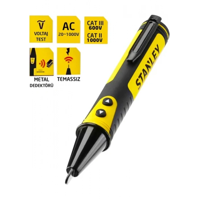 Stanley FMHT82567-0 Temassız Voltaj ve Metal Dedektörü 1000V