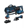Bosch GSR+GWS+GBH+3X4.0AH+GAL 18V-40 Karma Set