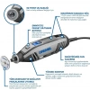 Dremel 4250 6/128 Çok Amaçlı El Motoru Seti (128 Parça)