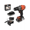 Black & Decker BCD383D2XK Çift Akülü Darbeli Matkap 18V 2AH