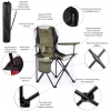 Evolite E-5054-H Nature Katlanabilir Kamp Sandalyesi (Haki)