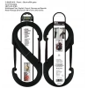 Nite-ize S-Binner Plastik Size 10 Blk/Blk Gate