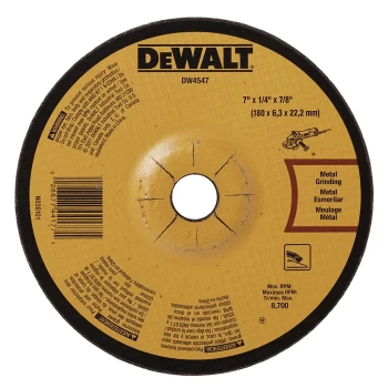 DEWALT DW4547 METAL TAŞLAMA DİSK 180x6.3x22.2mm