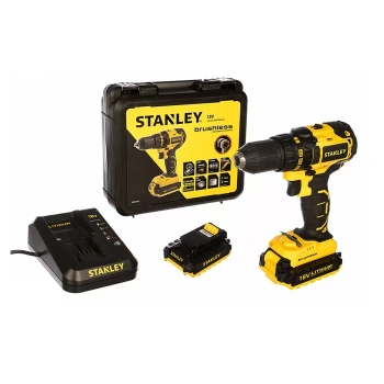 STANLEY SBD20S2K 18V 1.5 AH Lİ-ON ÇİFT AKÜLÜ VİDALAMA