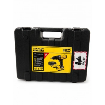 Stanley Fatmax SCD718D2KA 18V 2AH V20 Çift Akü Darbeli Matkap + 83 Parça Aksesuar Hediyeli
