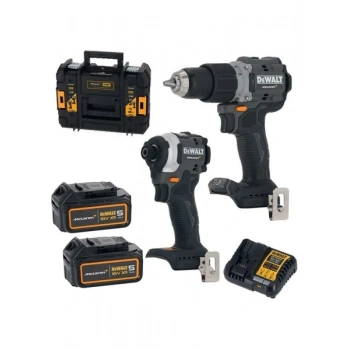 Dewalt Mclaren DCK200MP2T Kömürsüz 18V 5 Ah 2 Li Akülü Matkap Set
