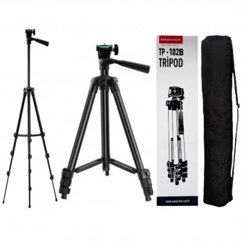 Knmaster Tp-102B Tripod (Telefon,Kamera & Lazer Hizalama)