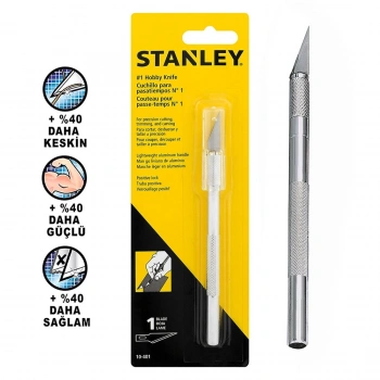 Stanley 0-10-401 120mm Hobi Maket Bıçağı