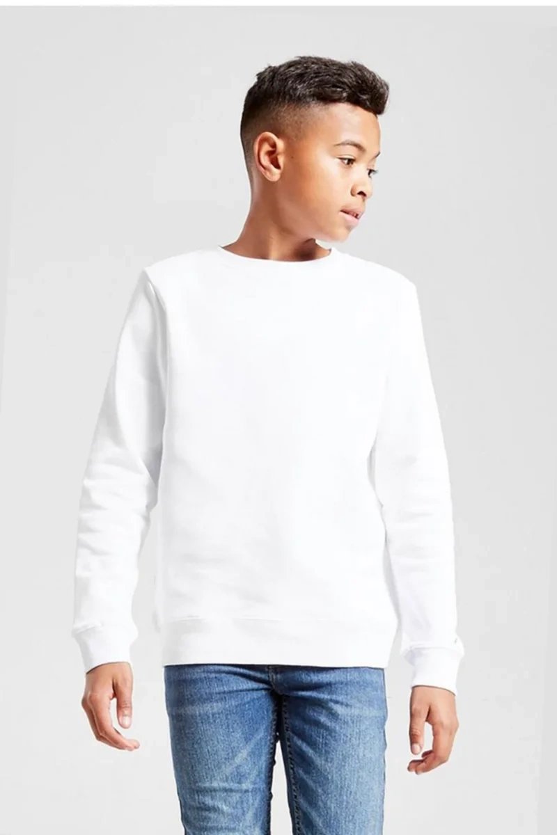 beyaz-cocuk-basic-sweatshirt-1-83945535-sw800sh1200 Beyaz Çocuk Basic Sweatshirt - Görsel 1