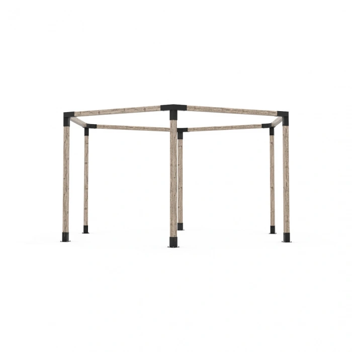 Altıgen Çardak Braket Seti Modern Dizayn