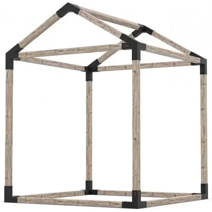 BAHÇE AHŞAP KAMELYA ÇARDAK YAPI SETİ KOMPLE SET