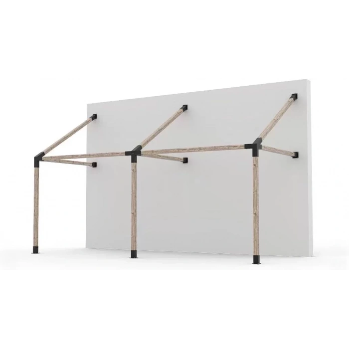 BAHÇE AHŞAP KAMELYA ÇARDAK YAPI SETİ KOMPLE SET