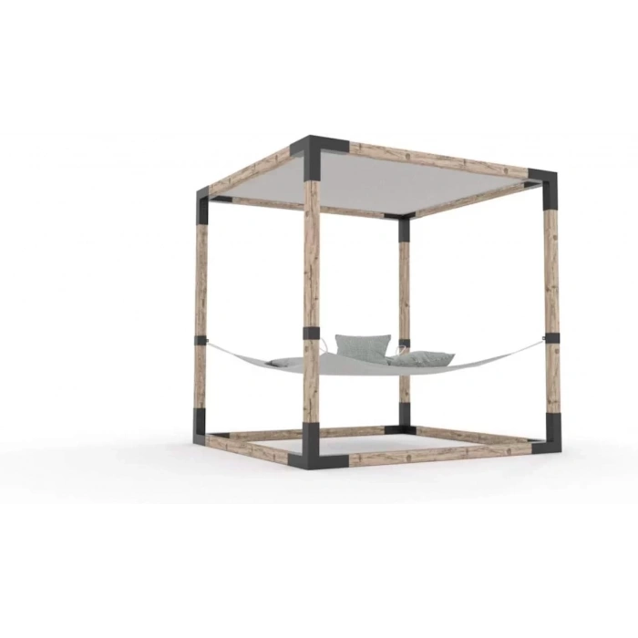 BAHÇE AHŞAP KAMELYA ÇARDAK YAPI SETİ KOMPLE SET