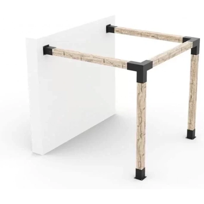 BAHÇE AHŞAP KAMELYA ÇARDAK YAPI SETİ METAL BAĞLANTI