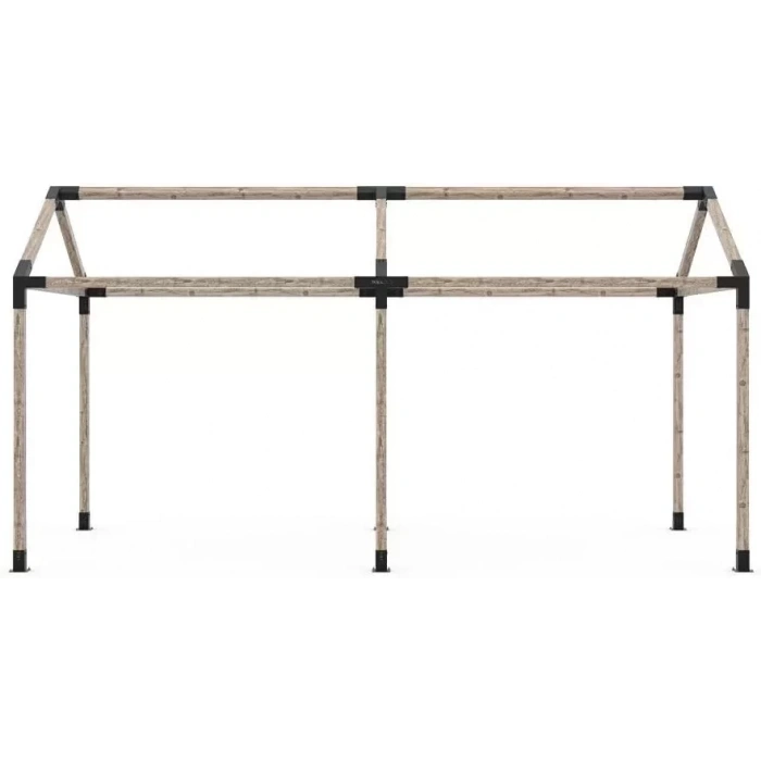 BAHÇE AHŞAP KAMELYA ÇARDAK YAPI SETİ METAL BAĞLANTI