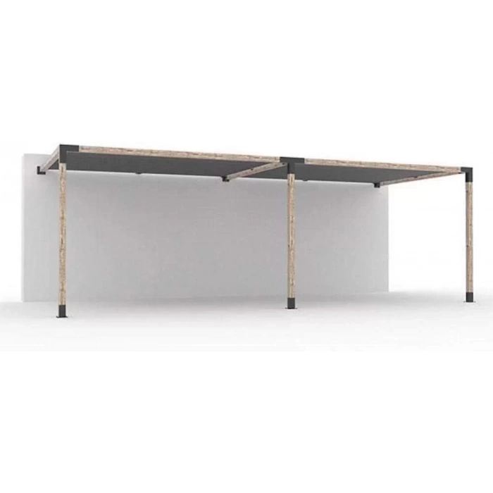 BAHÇE AHŞAP KAMELYA ÇARDAK YAPI SETİ METAL BAĞLANTI