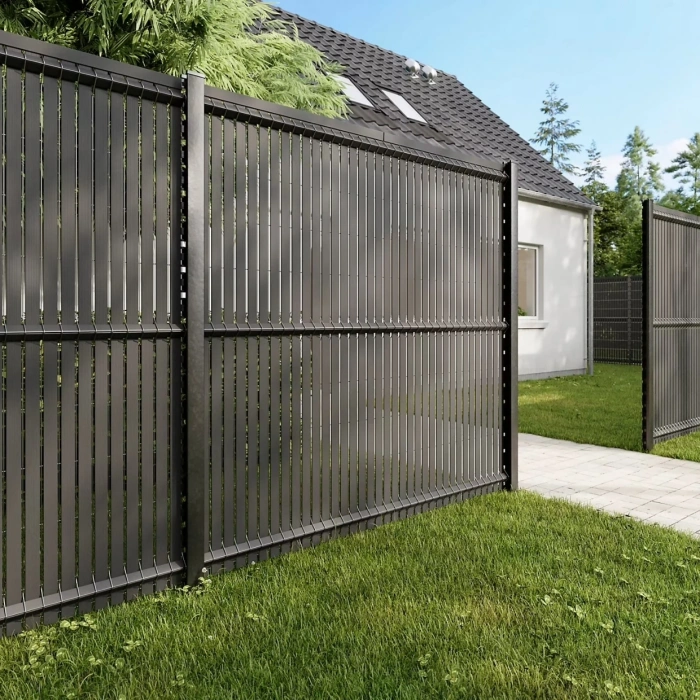 Bahçe Çiti İçin Özel Koruma Kapatma PVC Çit Kaplama 103x250 cm