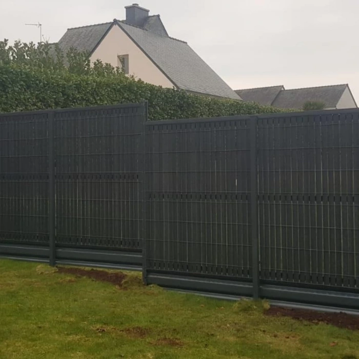 Euro Panel Tel Kaplama Düz Model Antrasit H: 0,5m * L: 2,5m