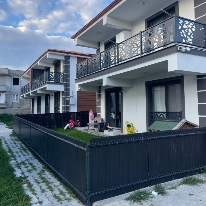 Euro Panel Tel Kaplama Düz Model Antrasit H: 0,5m * L: 2,5m