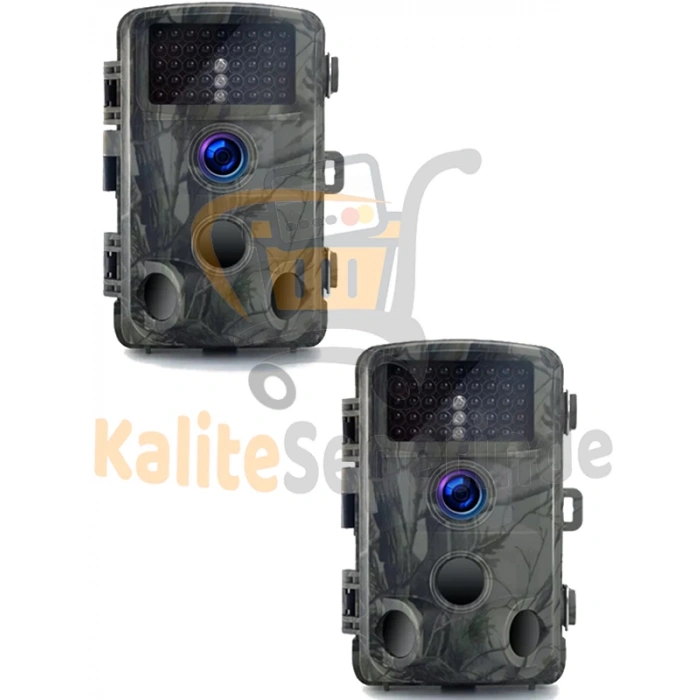 2 ADET Fotokapan Harekete Duyarlı Güvenlik Kamerası ve Doğal Yaşam Takibi İçin