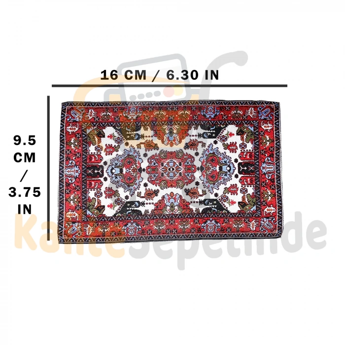 Minyatür Halı Dollhouse Dekorasyonu Mini Taban Halısı