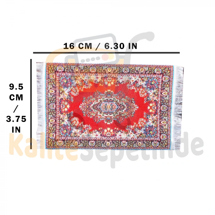 Minyatür Halı Dollhouse Dekorasyonu Mini Taban Halısı