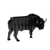 BİZON FİGÜRLÜ BAHÇE MANGALI BARBEKÜ METAL KÖMÜRLÜ