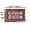 Minyatür Halı Dollhouse Dekorasyonu Mini Taban Halısı