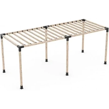 BAHÇE AHŞAP KAMELYA ÇARDAK YAPI SETİ METAL BAĞLANTI